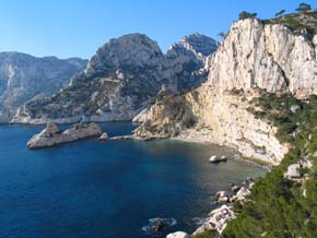 calanques marseille sugiton torpilleur pierres tombées